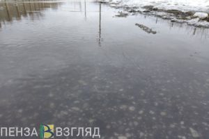 Пензенцам сообщили, куда звонить в случае подтоплений из-за таяния снега