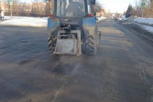 В Пензе восстанавливают дороги после зимы