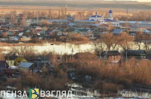 Во время паводка в Пензе будут круглосуточно мерить уровень воды в двух реках