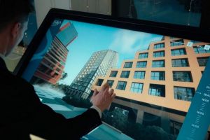 «Рисан» впервые показал проект с помощью интерактивной 3D-панели