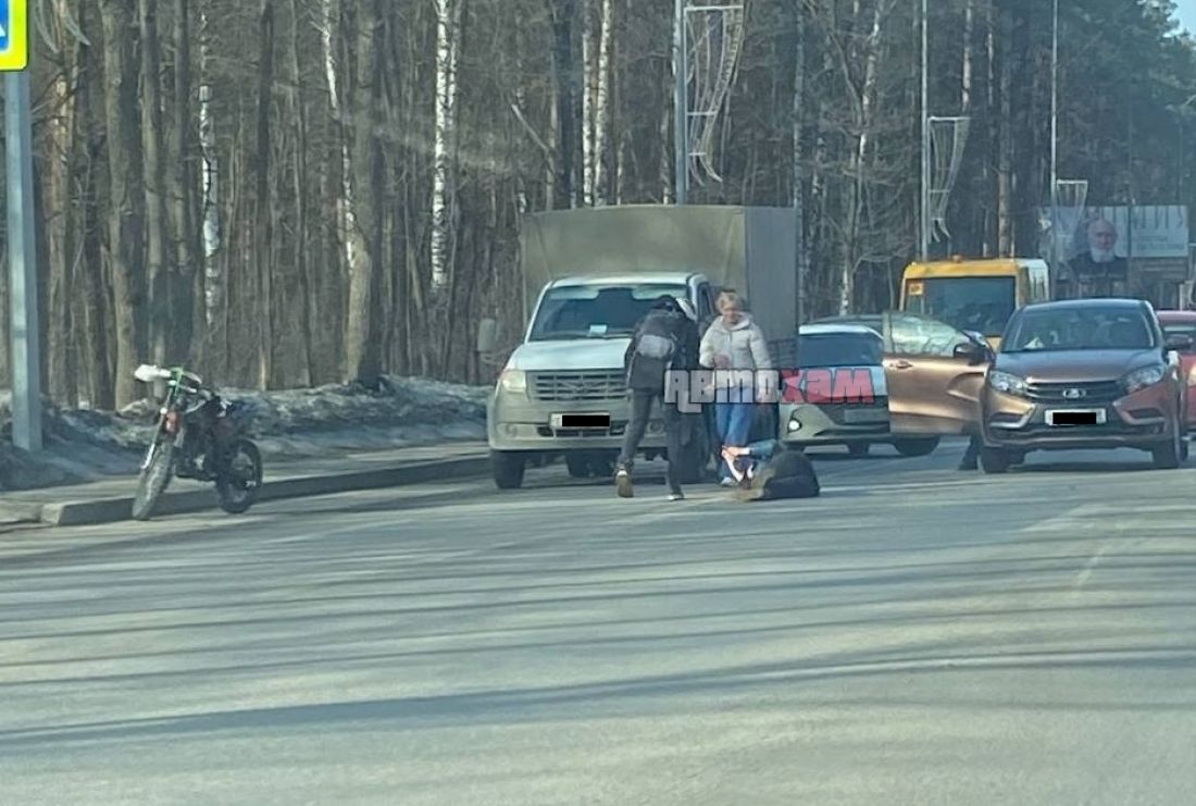 В Пензе возле «Дизель-Арены» сбили мотоциклиста