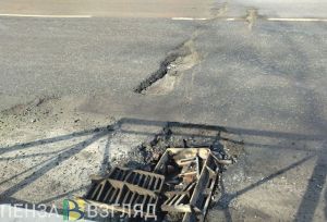 Пензенцы выезжают на «встречку» из-за проблемного участка на ул. Калинина