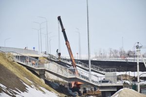 Развязку на 624-м км федеральной трассы М5 планируют сдать раньше срока
