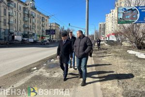 Депутаты Гордумы попросили отремонтировать опасный участок на проспекте Победы