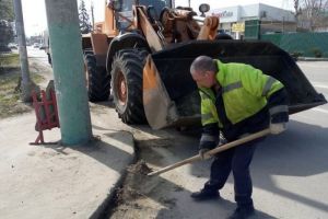 В Пензе 133 единицы техники участвуют в уборке улиц