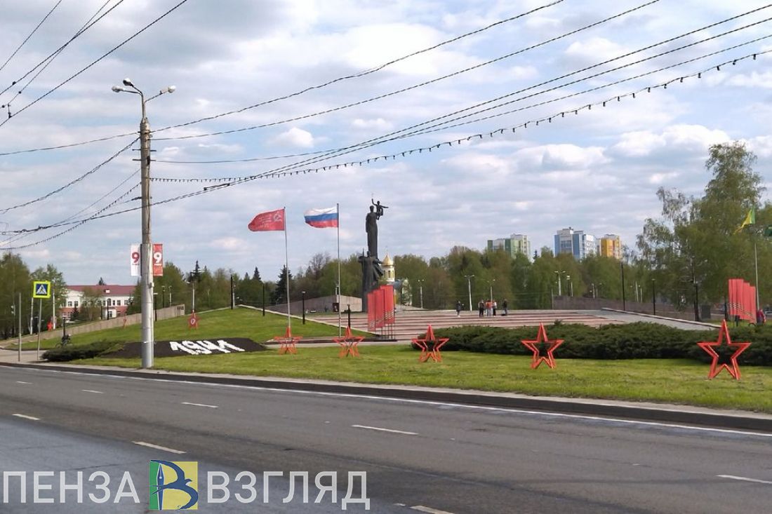 В Пензе рассмотрят возможность установки светофоров в районе памятника  Победы