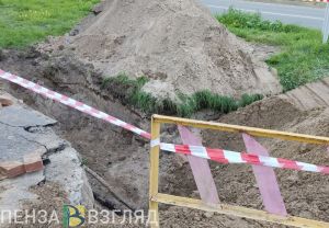 В Пензе прокуратура проверяет, как восстанавливают покрытие дорог после разрытий