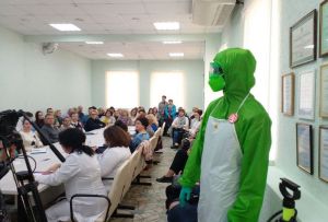 В Пензе прошли учения по ликвидации очага холеры