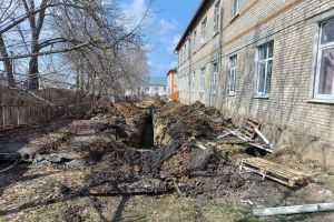 В Мокшанской районной больнице продолжается капремонт двух корпусов
