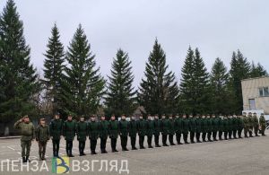 В Пензе состоялась торжественная отправка новобранцев к местам службы