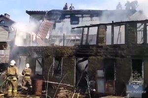На Нагорной улице в Пензе произошел пожар