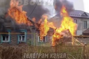 Пензенцы сообщают о пожаре на улице Нестерова
