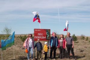 В пензенском микрорайоне Заря высадили 250 деревьев