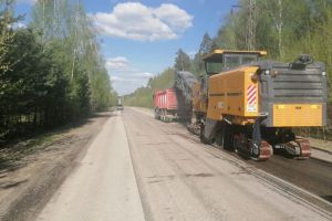 В Пензе на улице Ахунской начался ремонт дороги
