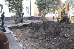 В сердобской больнице начали установку конструкции под размещение аппарата МРТ