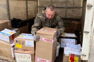 Пензенский депутат Алексей Иванов отвез гуманитарный груз в Новороссию