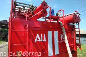 В сердобском бывшем ДК часзавода выгорел актовый зал на площади 100 кв.м