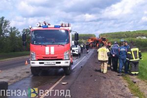 В районе аварии на трассе в Каменском районе организовано реверсивное движение
