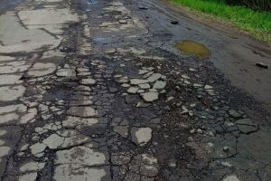 Житель Пензенского района показал ужасную дорогу к санаторию