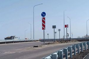 Трасса и пешеходный переход на 624 километре дороги «Урал» в Пензе почти готовы