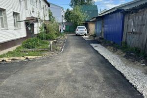 В Башмаково благоустраивают дворовую и общественную территории