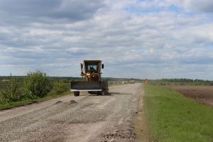 В Городищенском районе приступили к ремонту дороги