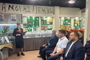 В Пензе состоялась церемония передачи медальона участника ВОВ