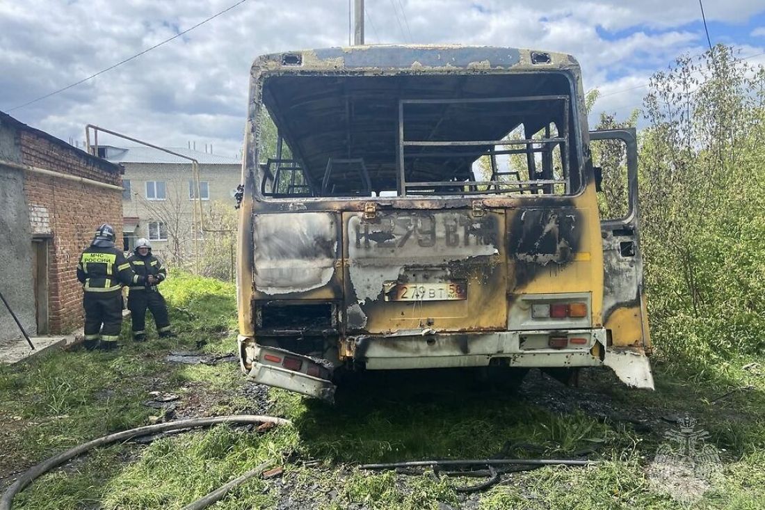 Детская шалость могла стать причиной возгорания в автобусе в Городище