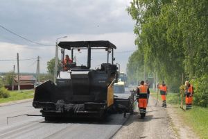 На дороге «Пенза-Лунино» восстанавливают изношенные слои асфальта