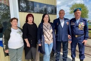 В Беково открыли мемориальные доски в память об участниках СВО
