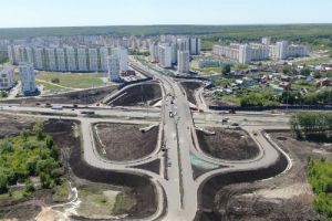 В Пензе достраивают транспортную развязку на 624-м километре трассы М-5 «Урал»