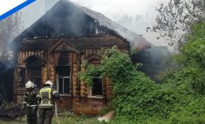 На улице Гладкова в Пензе горел объект культурного наследия
