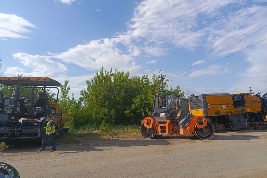 В Октябрьском районе Пензы приступили к ремонту дорог