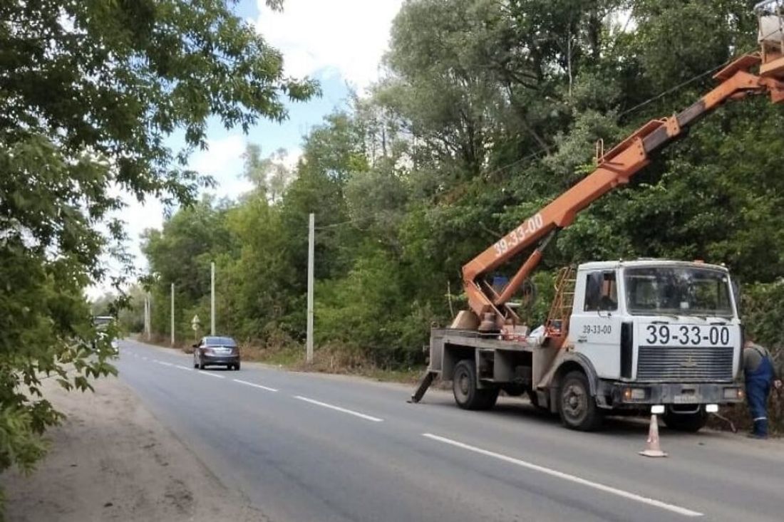 В Пензе сделали освещение от улицы Нейтральной до выезда из города