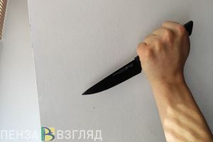В Пензе ножом ранили мужчину, который хотел забрать детей