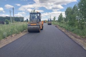 В пензенском микрорайоне Заря ремонтируют дорогу