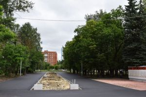 В Пензе отремонтировали аллею возле АО «Пензадизельмаш»