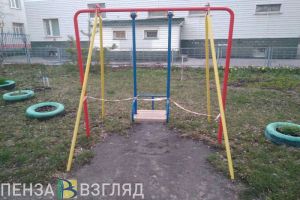 В Вадинском районе игровые площадки признали опасными для детей