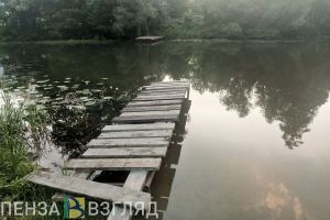 Сердобчан предупредили об опасности пруда в районе санатория «Полесья»