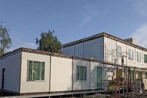 В Земетчинской РБ возводят корпуса первичного сосудистого отделения