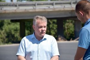 Александр Басенко оценил ход строительства нового фермерского рынка в Арбеково