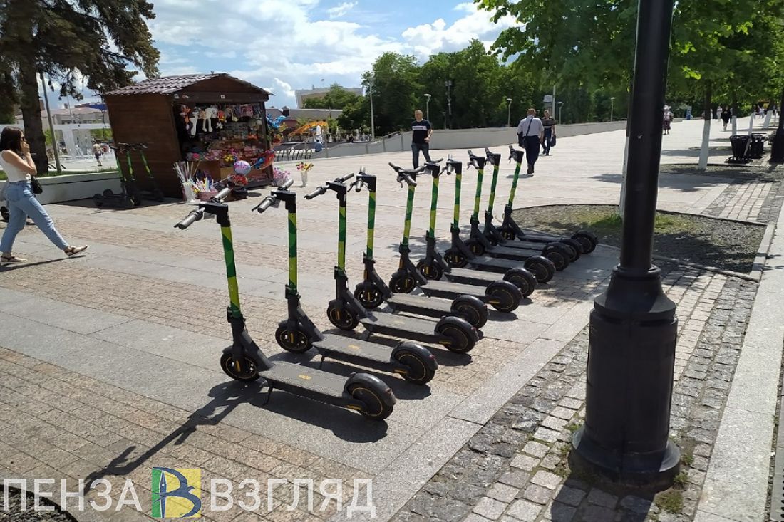 Пензенцы узнали о предложении повысить штрафы за нарушения самокатчиков