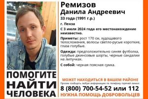 Отряд «Лиза Алерт» объявил о поиске пропавшего пензенца