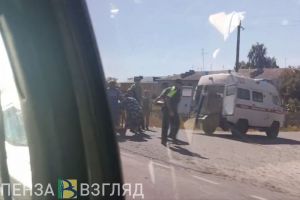 В Колышлее после ДТП госпитализировали мотоциклиста