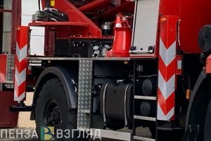 В МЧС рассказали подробности пожара в пензенском поселке Победа