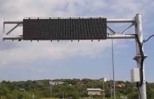 В Пензе на дорогах информационные табло предупредят водителей о плохой погоде