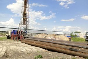В Сердобском районе бурят артезианскую скважину