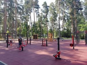 В Заречном завершают обновление сквера «Юбилейный»