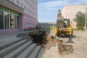 В Белинской районной больнице отремонтируют входную группу лечебного корпуса