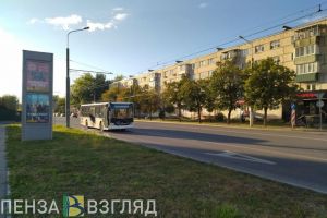 В Пензе ответили на вопрос о выделенной полосе для автобусов на улице Суворова